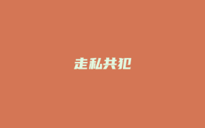 走私共犯_允道律所